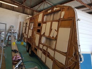Before Picture Of A Caravan In Disrepair - Mandurah - Foreshore Caravan Repairs