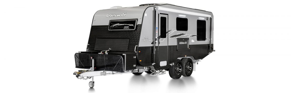 Beautiful Silver & Black Caravan - Mandurah Caravan Repairs